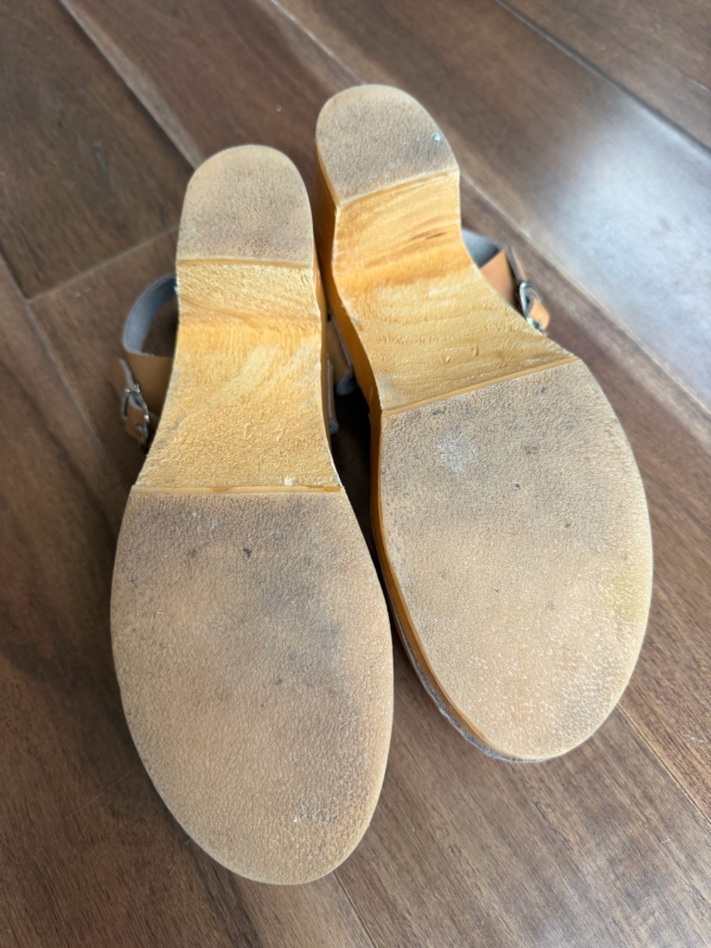 Women’s Swedish Wooden Clog Sandals size 10 - Picture 6 of 6